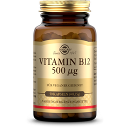 SOLGAR Vitamin B12 500 µg - 50 Capsules