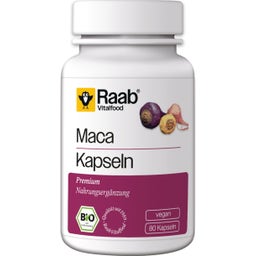 Raab Vitalfood Био Мака капсули - 80 Капсули 