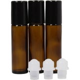 Set de Flacons Roll-On en Verre avec Fermeture