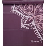 GAIAM Yoga Mat CRANBERRY POINT pliable