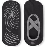 GAIAM Chaussettes de Yoga GRIPPY Ballett Art